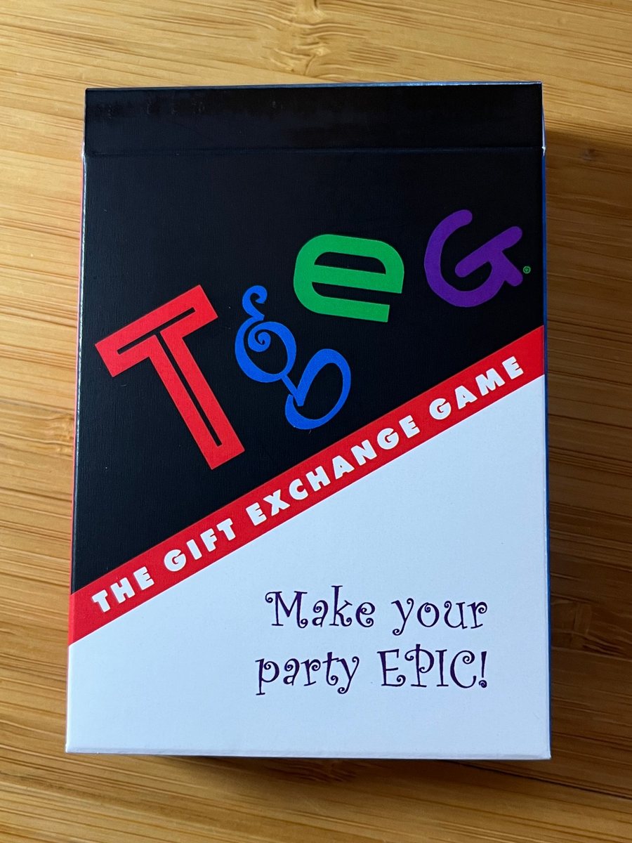 Front of the TGEG box, which reads Make your party EPIC!
